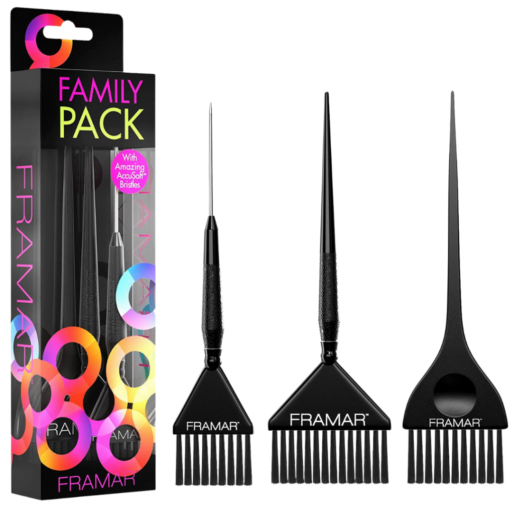 Framar Hair Coloring Family Brush Set 